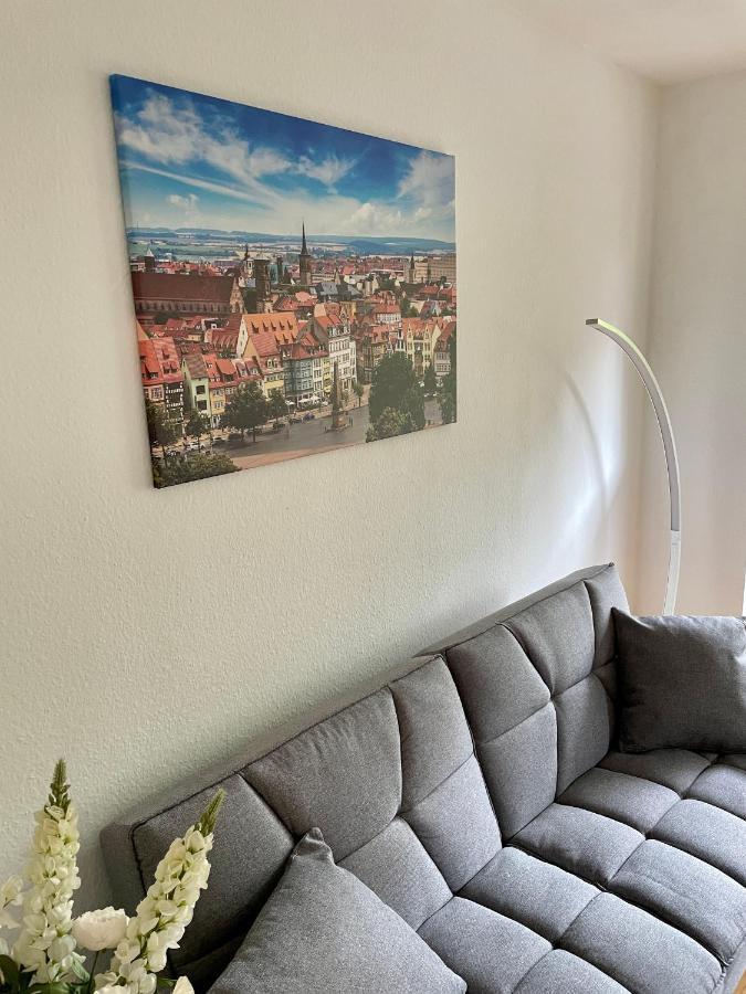 Ferienwohnung Blickfang - Modernes Apartment Direkt In Der Altstadt Von Erfurt Mit Balkon - Beste Lage Und Aussicht Extérieur photo